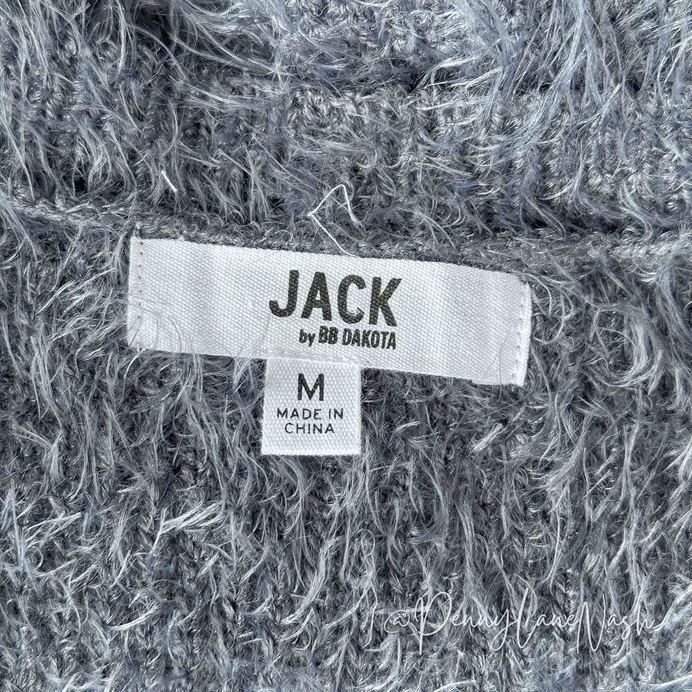Jack by BB Dakota Fuzzy V Neck Sweater Vest - Picture 7 of 9
